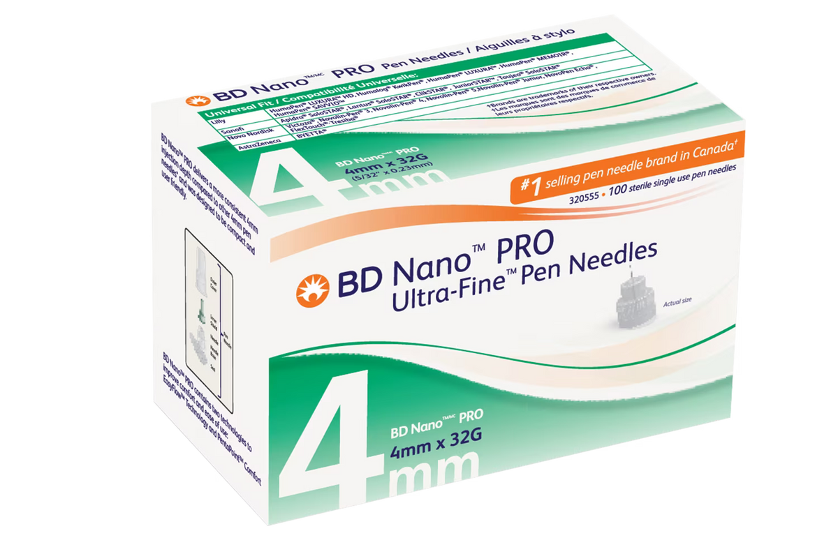 20mm x 20G   BD 200555 Nano PRO™ Pen Needle   20 per Box ...