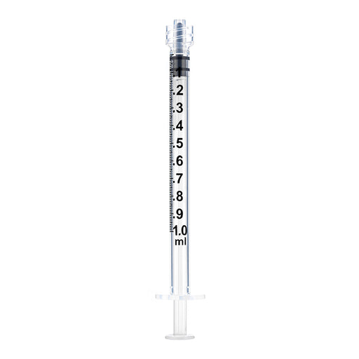 1mL - SOL-M™ Syringe | Luer Lock | 100 per Case | SOLM-P180001PP-CASE