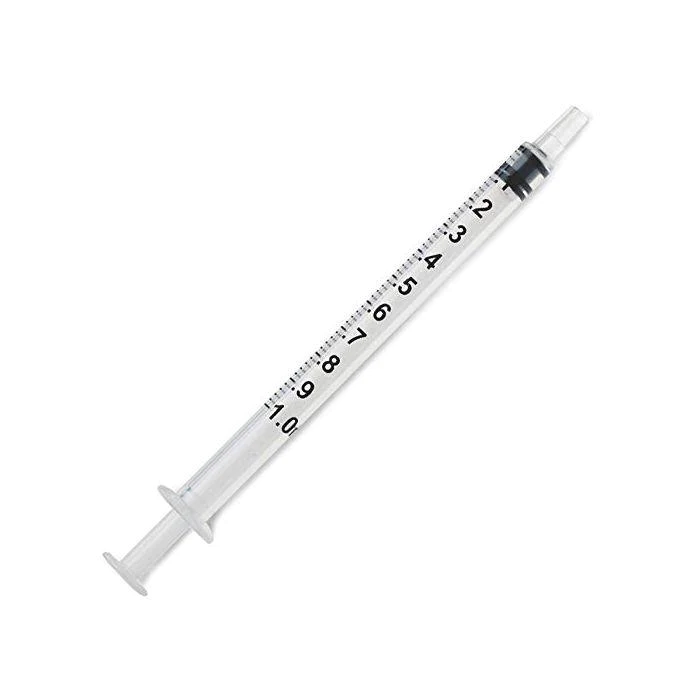 1mL - SOL-M P180011LDS Syringe Slip Tip | w/ Dose Sparing