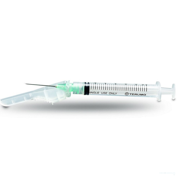 1mL | 27G x 1/2" - SurGuard®3 Safety Needles with Syringe | Box of 100 | TER-01T2713