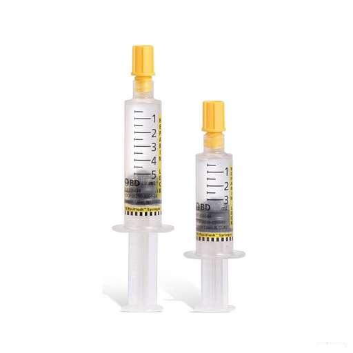 5mL - BD PosiFlush™ Heparin Lock Flush Syringe | USP | Box of 30 | BD-306424