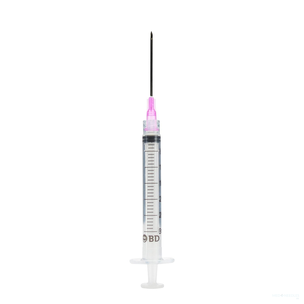 3mL | 18G x 1 1/2 - BD-309580 Luer-Lok™ Syringes with PrecisionGlide™  Needles | 100 per Box