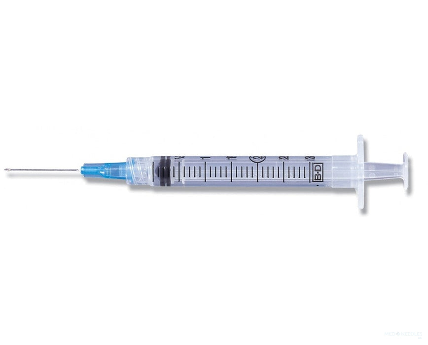 BD tuberculin syringe with detachable needle, 1mL, 21g x 1