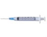 1mL | 21G x 1" - BD 309624 Slip-Tip Tuberculin Syringe with Detachable Needle | 100 per Box