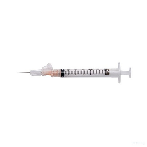 10mL | 22G x 1 1/2" - BD Syringe with SafetyGlide™ Needle | 50 per Box | BD-305908