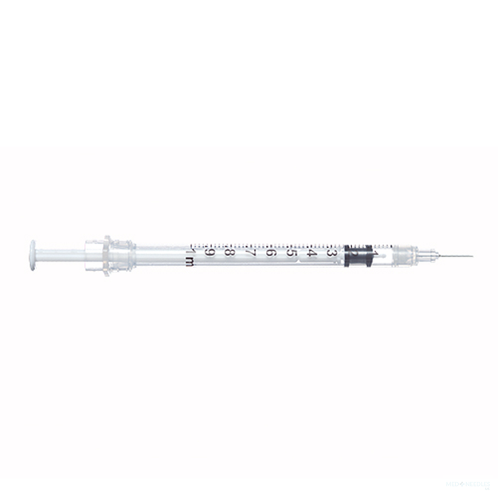 Syringe with Fixed Needle, 1mL, 25g x 1