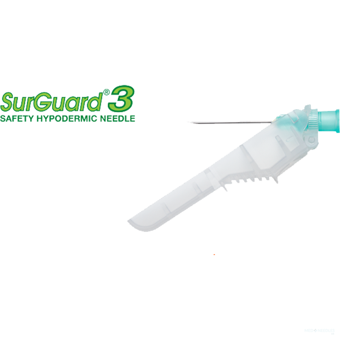 22G x 1" - SurGuard®3 SG3-2225 Safety Needles | 100 per Box