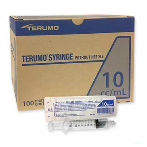 10mL- Terumo Hypodermic Syringes without Needle | Slip Tip | 100 per Box | TER-SS10S